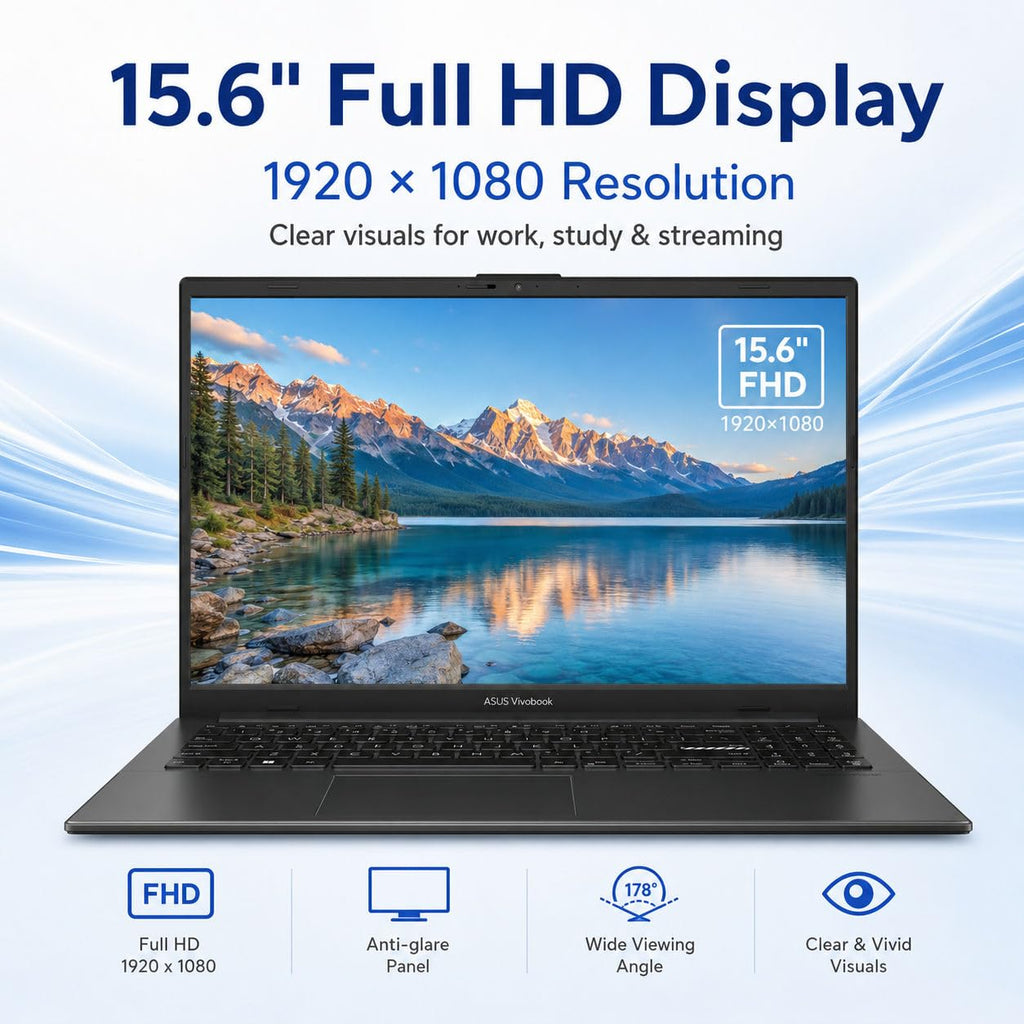 15.6" FHD Laptop AMD Ryzen 5 8GB RAM 512GB SSD R314