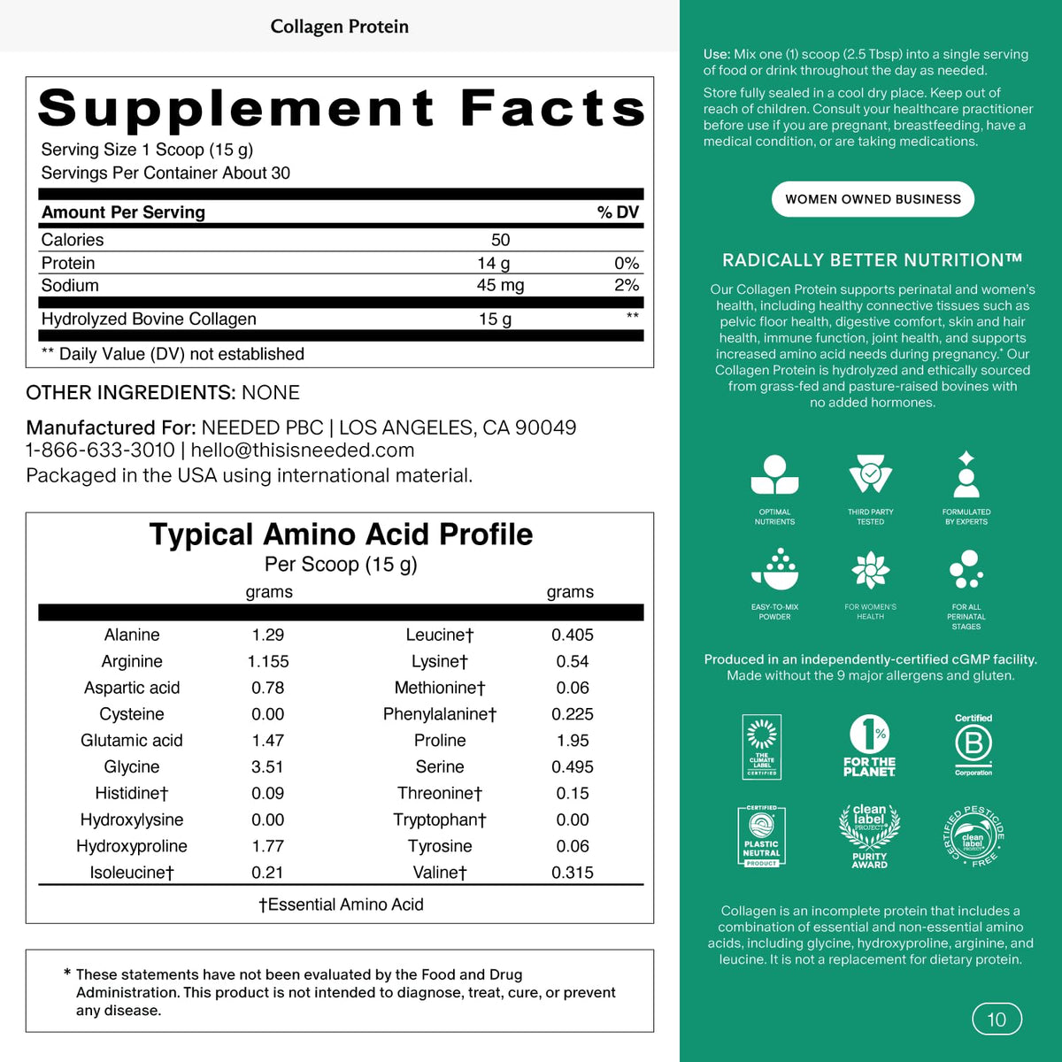 Hydrolyzed Collagen Protein Powder C41557