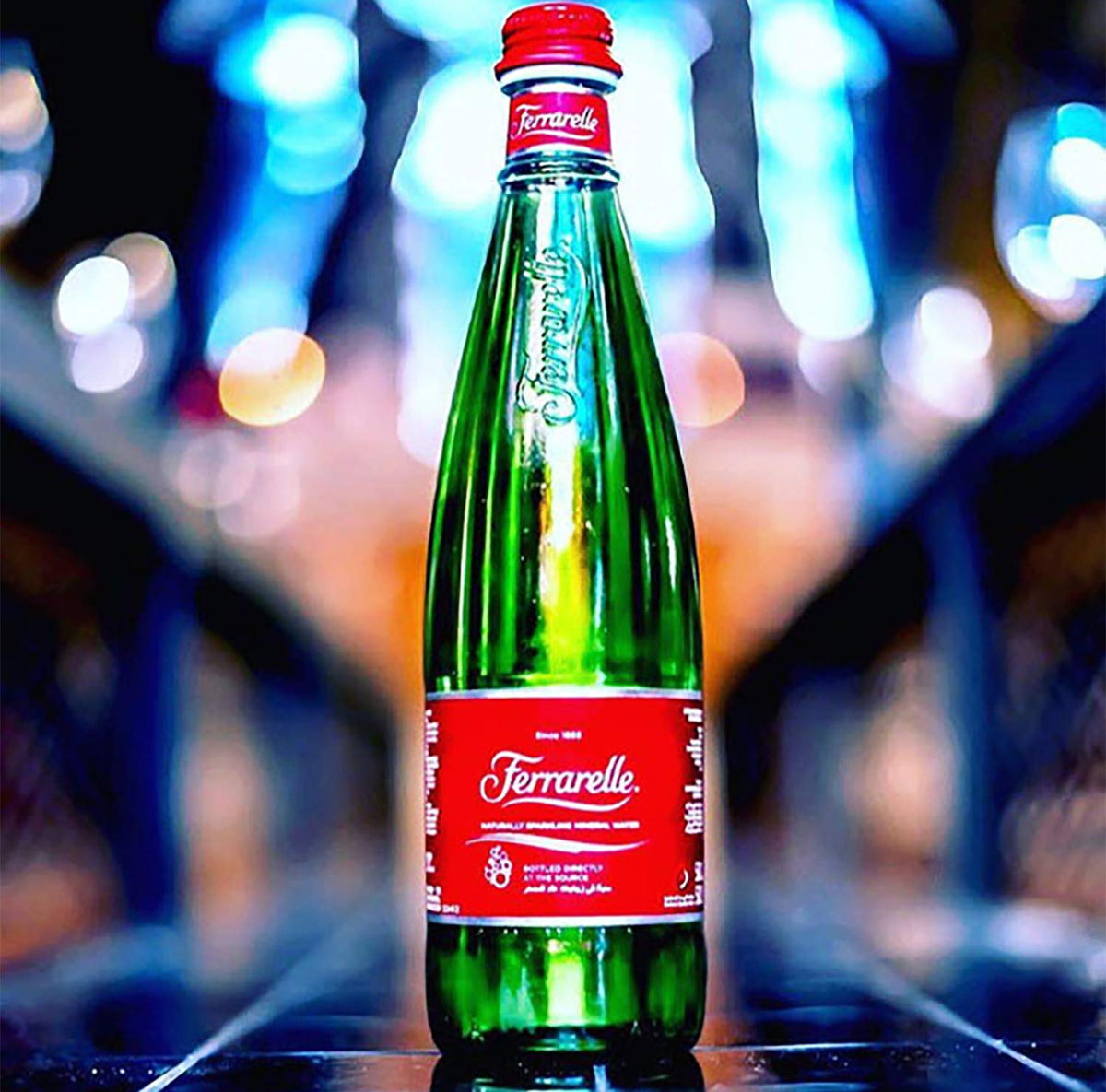 Sparkling Natural Mineral Water 750 mL 6 Glass Bottles O45210