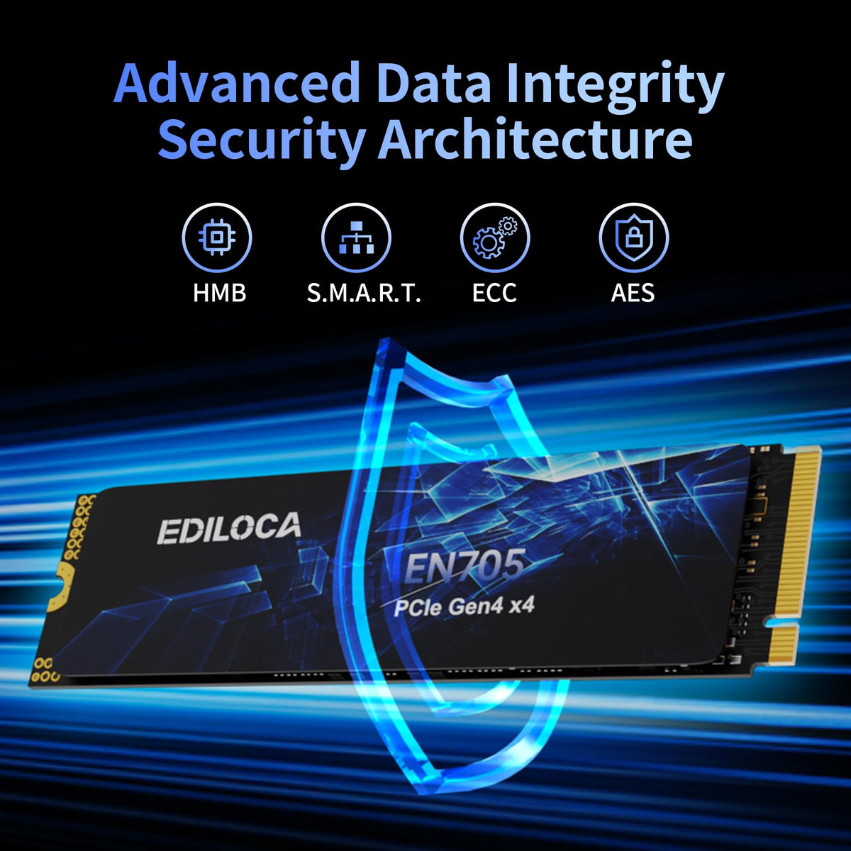 2TB NVMe M.2 PCIe Gen4 x4 Internal SSD R810801