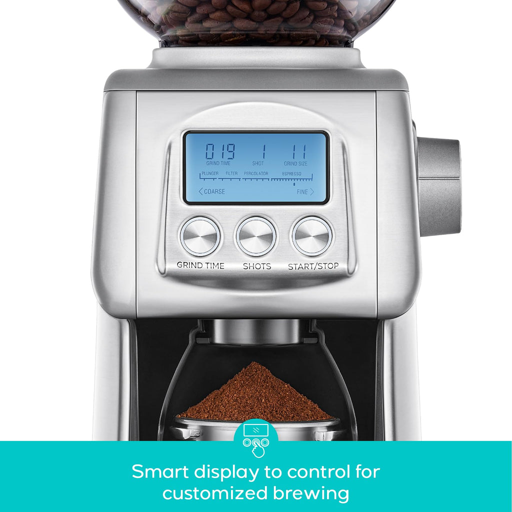 Electric Conical Burr Coffee Grinder with LCD Display A9510