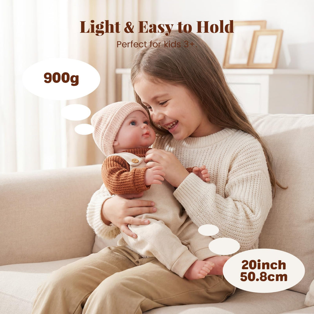 20 Inch Soft Body Reborn Baby Dolls Boy C7838