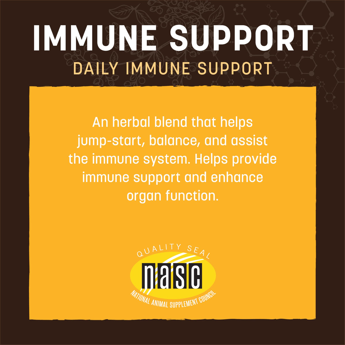 Immune Support for Dogs & Cats 2 fl oz M6765