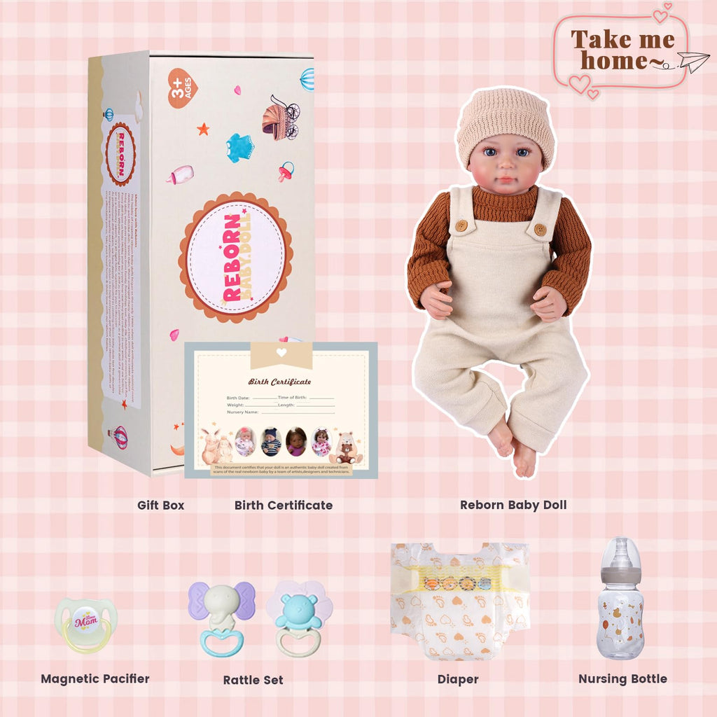20 Inch Soft Body Reborn Baby Dolls Boy C7838