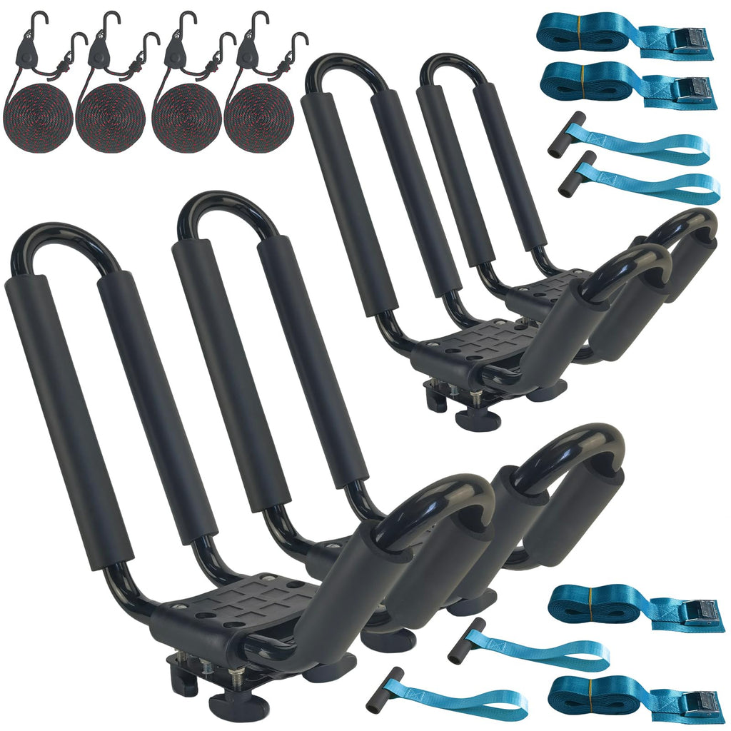 Heavy Duty Kayak Rack with Ratchet Tie X547