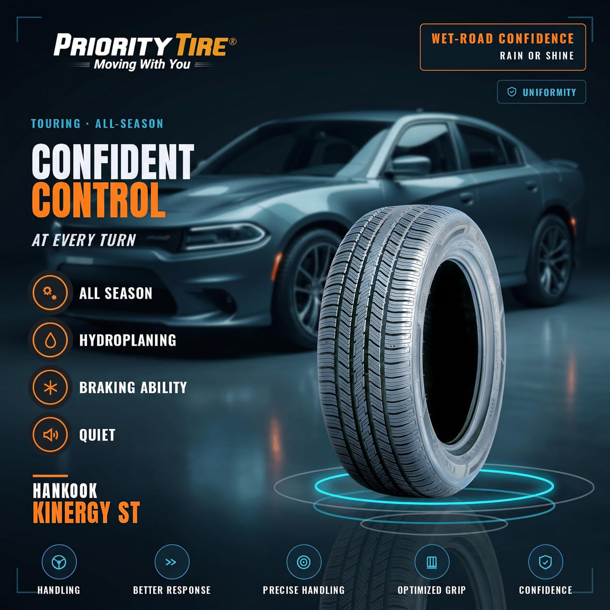 All Season Radial Tire 215/60R16 95H K7030