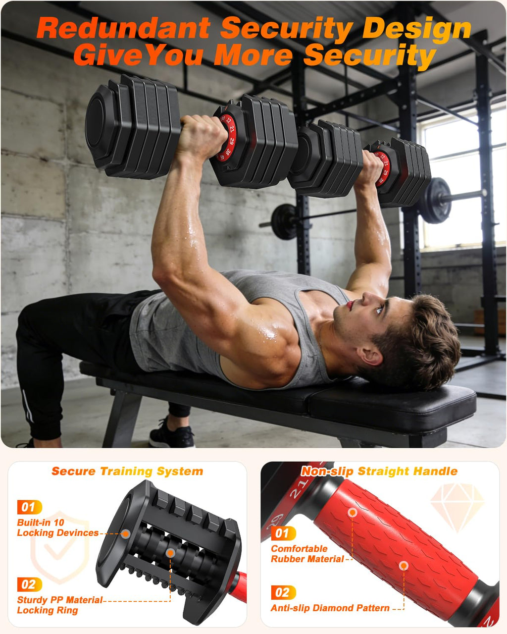 Adjustable Dumbbell Set S434