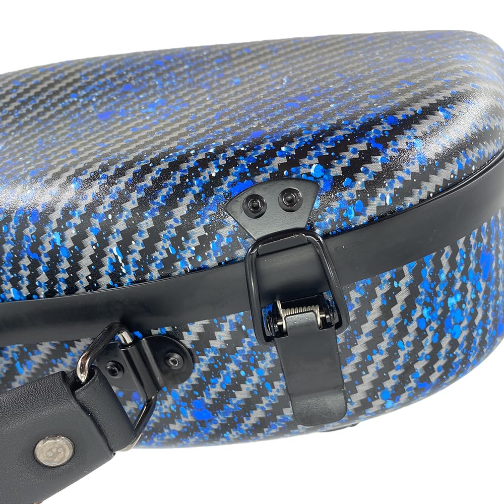 4/4 Carbon Fiber Lightweight Hard Shell Violin Case with Bow Case O237588