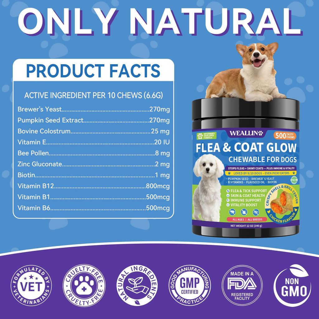 Flea and Tick Prevention for Dogs F593303
