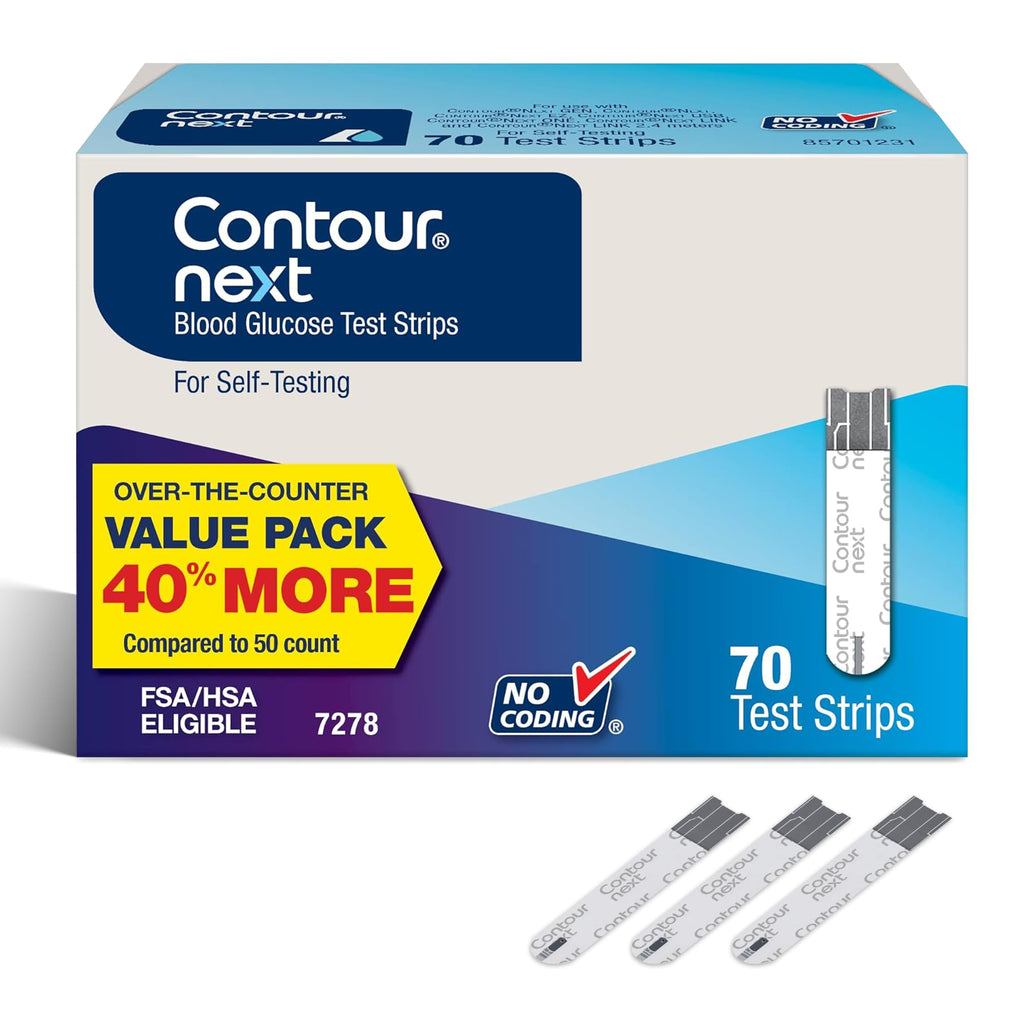 Blood Glucose Test Strips 70 Count B25710