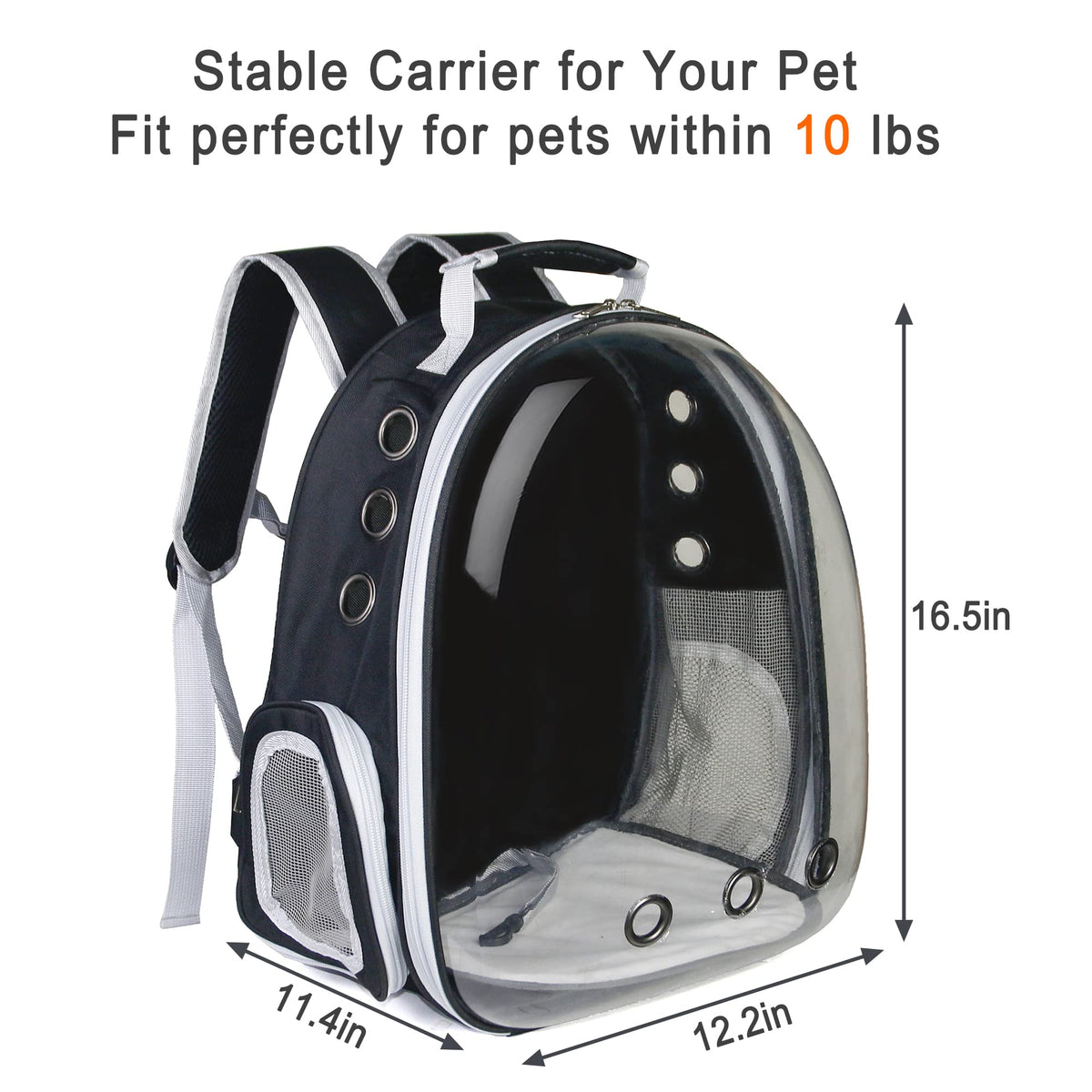 Airline Approved Bubble Cat Backpack K744