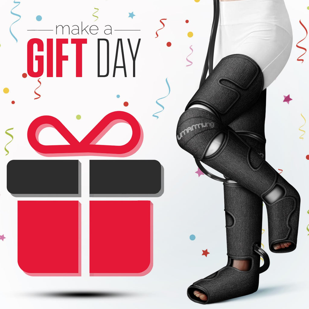 Air Compression Leg Massager with Heat W286