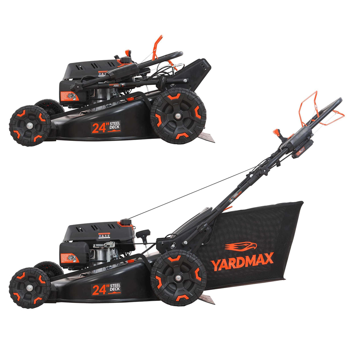 24 in. 201cc Gas Self Propelled Lawn Mower R4794