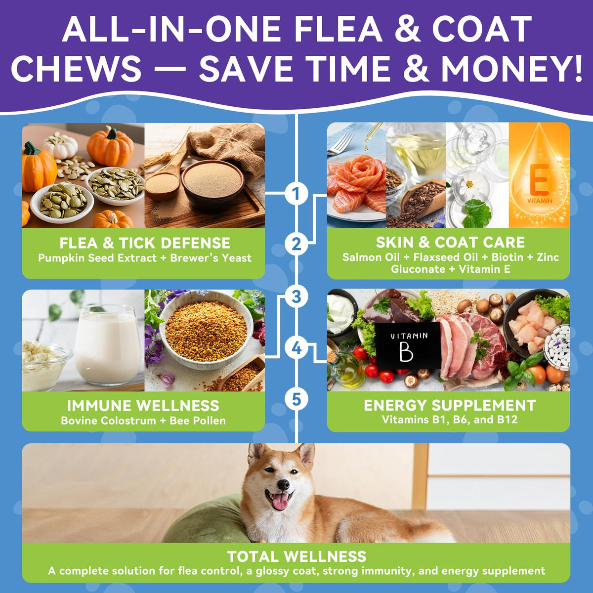 Flea and Tick Prevention for Dogs F593303