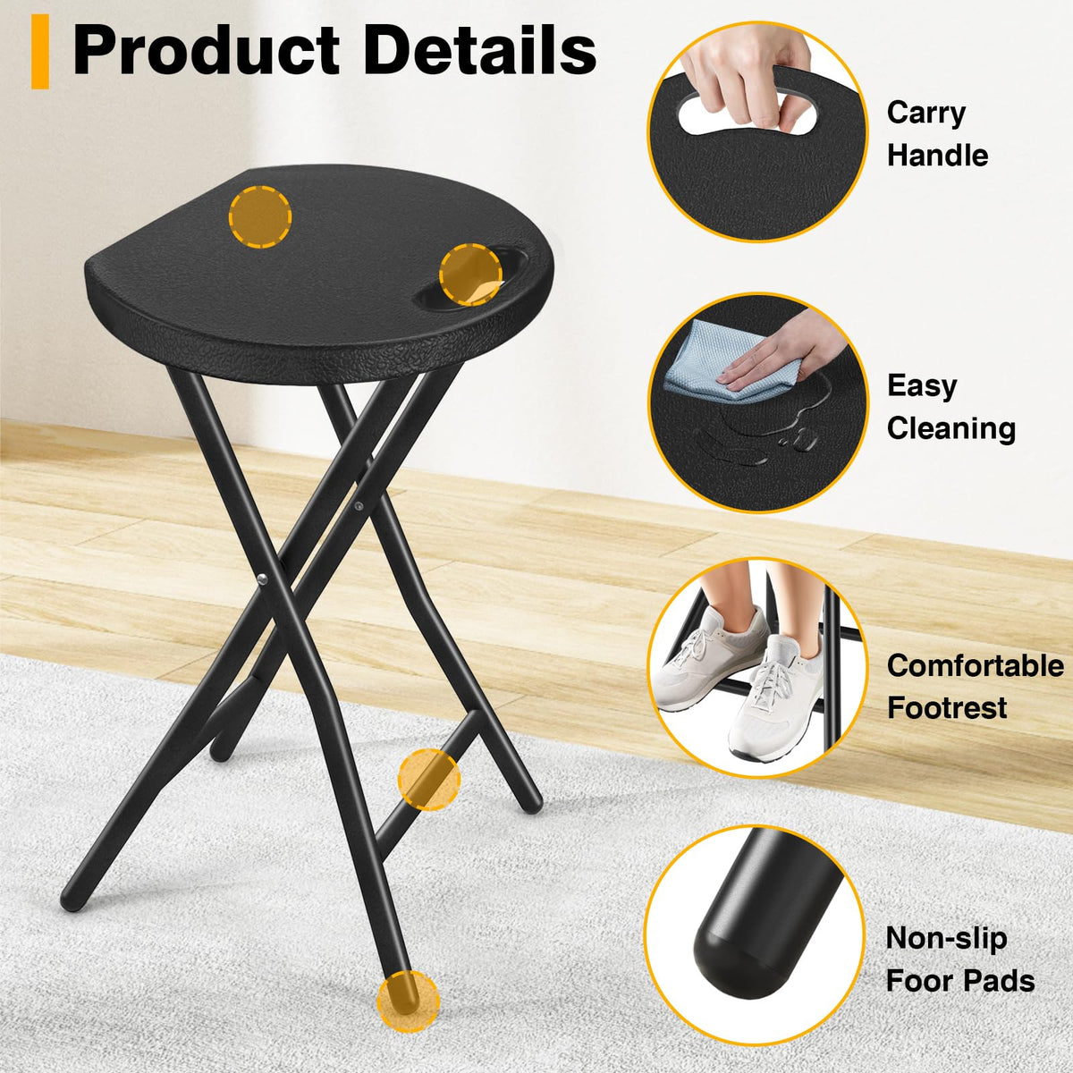 Portable Folding Chair with Handle C129509