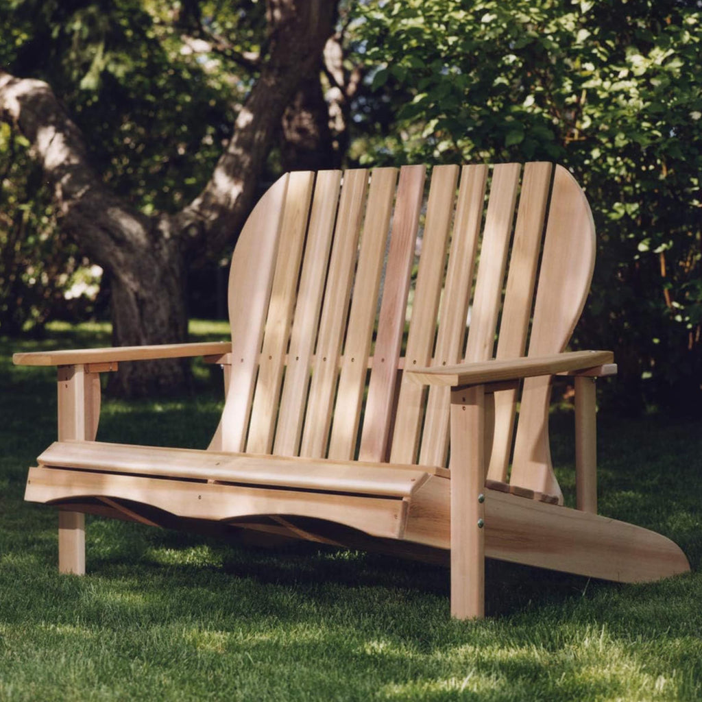 Adirondack Loveseat with Curved Armrests T549465