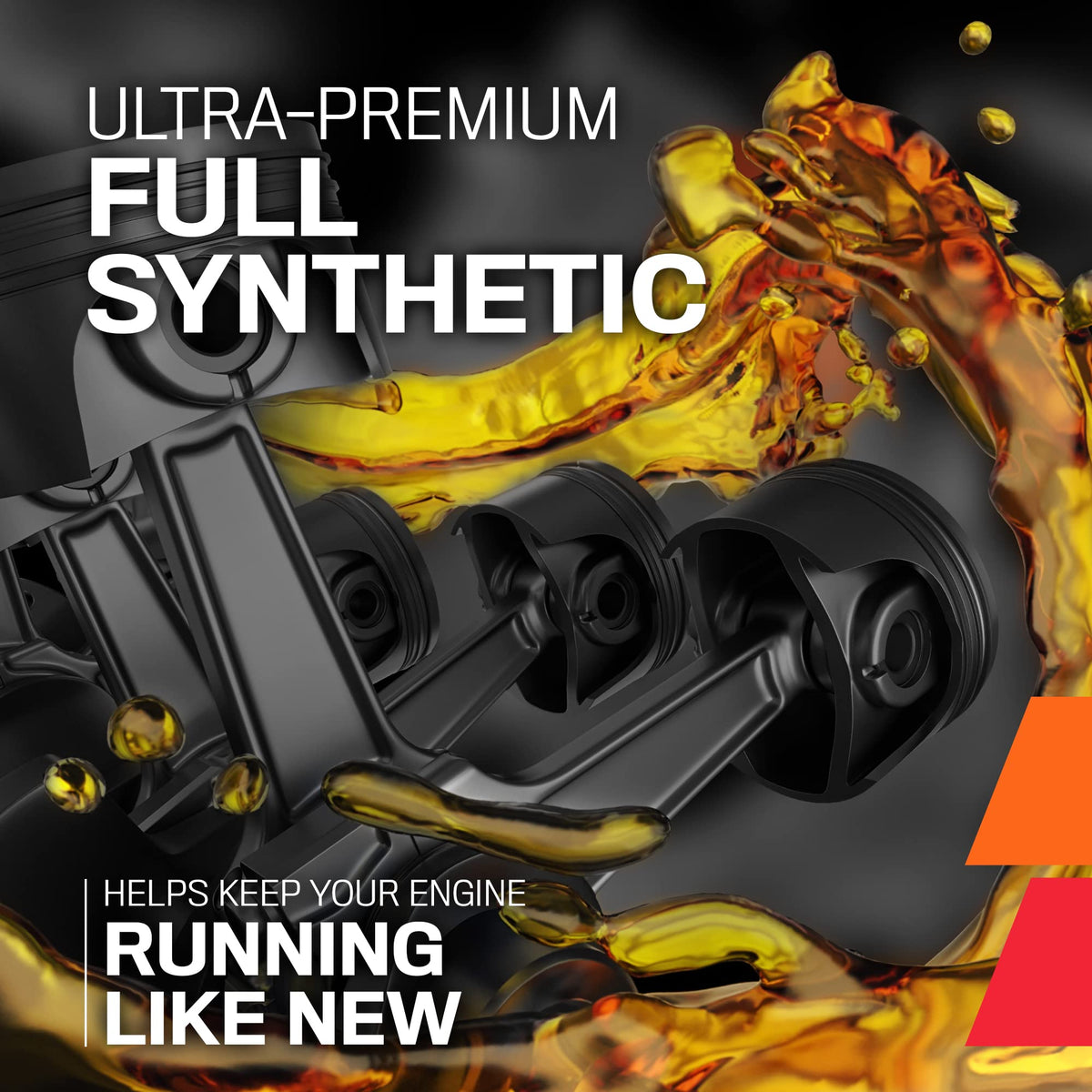 5W-20 Synthetic Engine Oil 1 Quart H35034