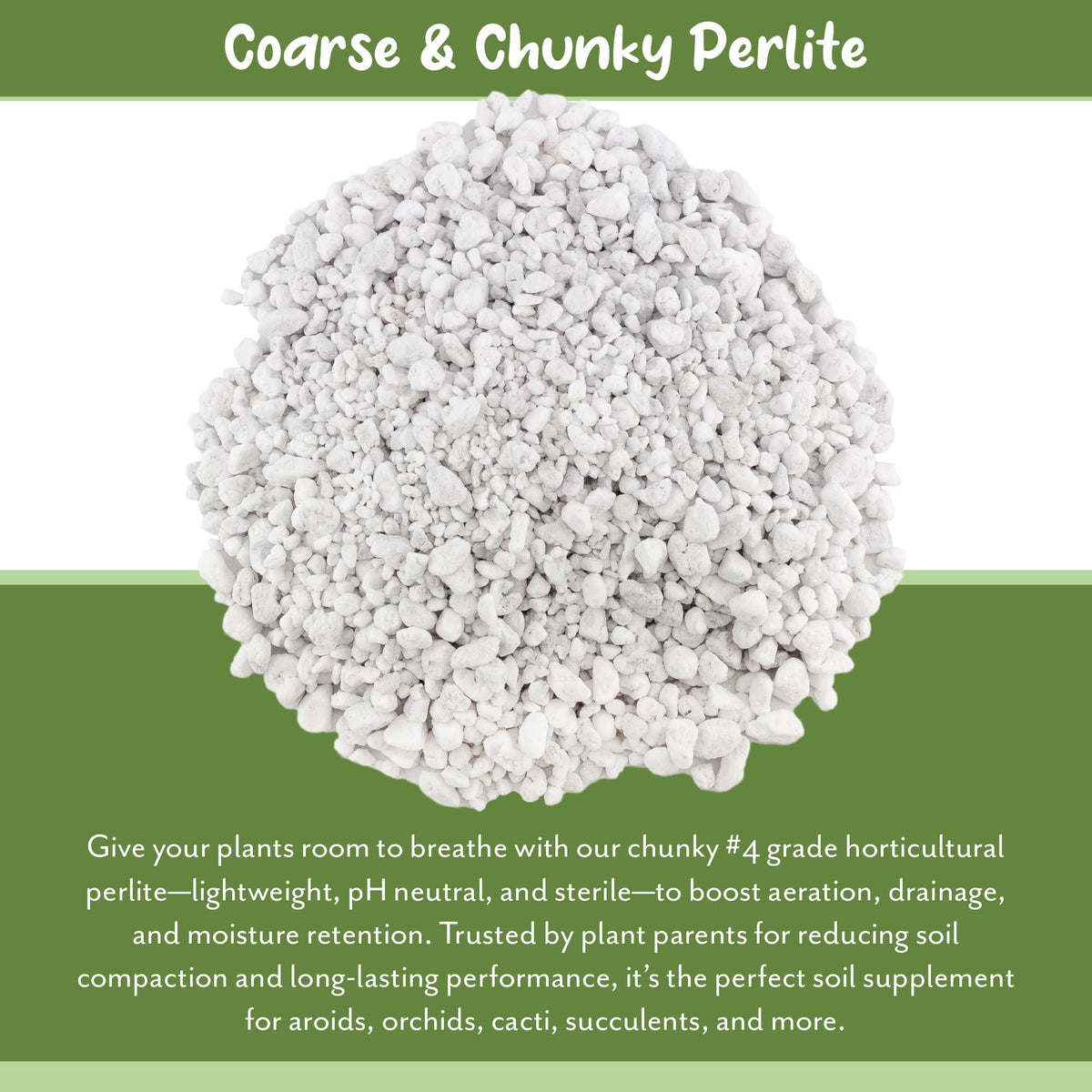 Coarse Perlite for Plants 30 Quarts G972