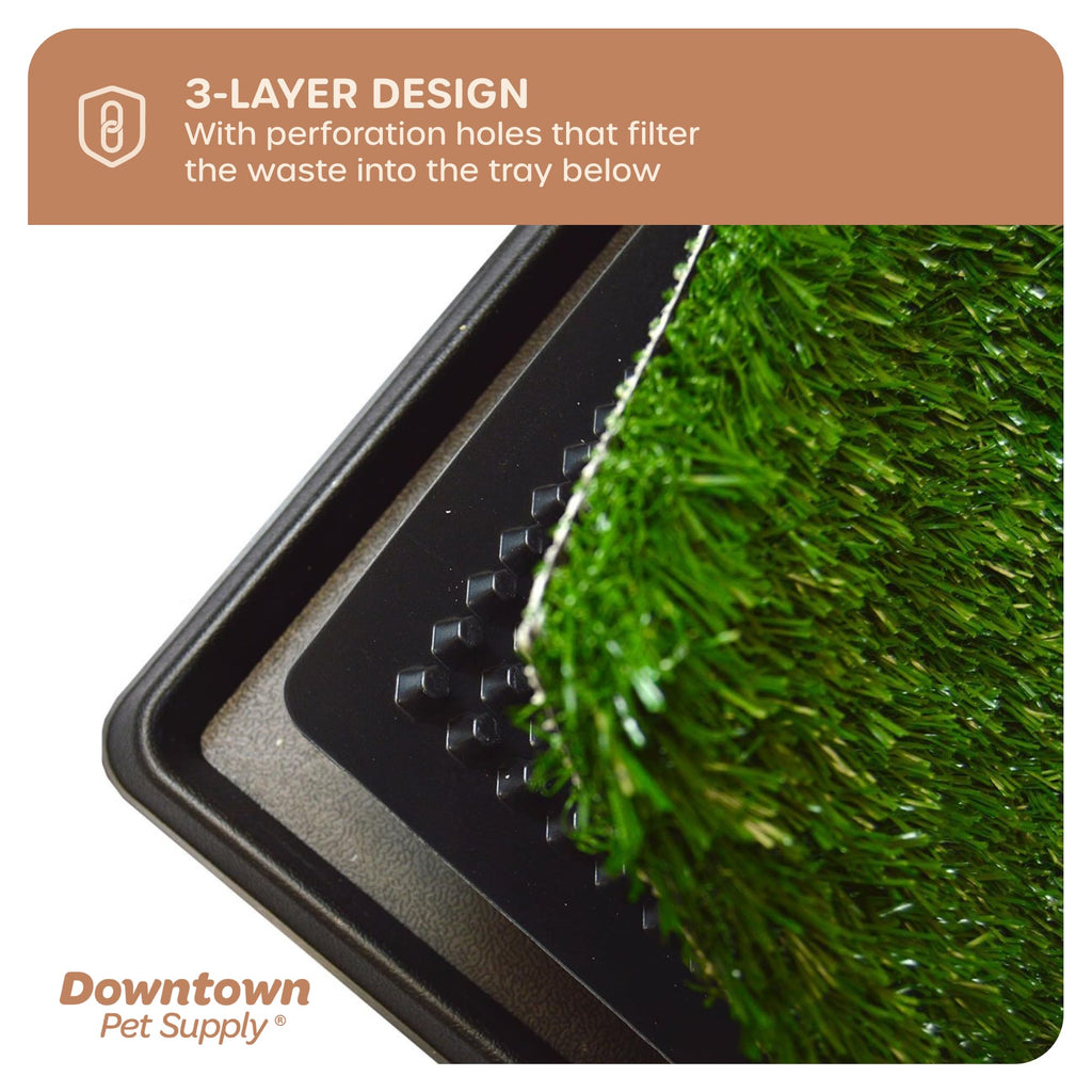 Dog Grass Pad with Tray 20 x 25 I7857