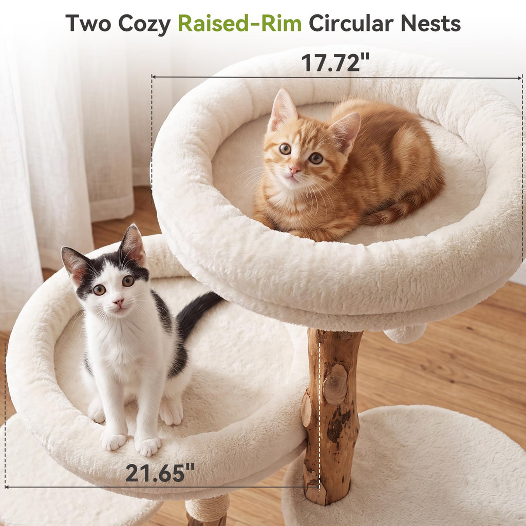 Cat Tree Tower with Scratching Post U732788
