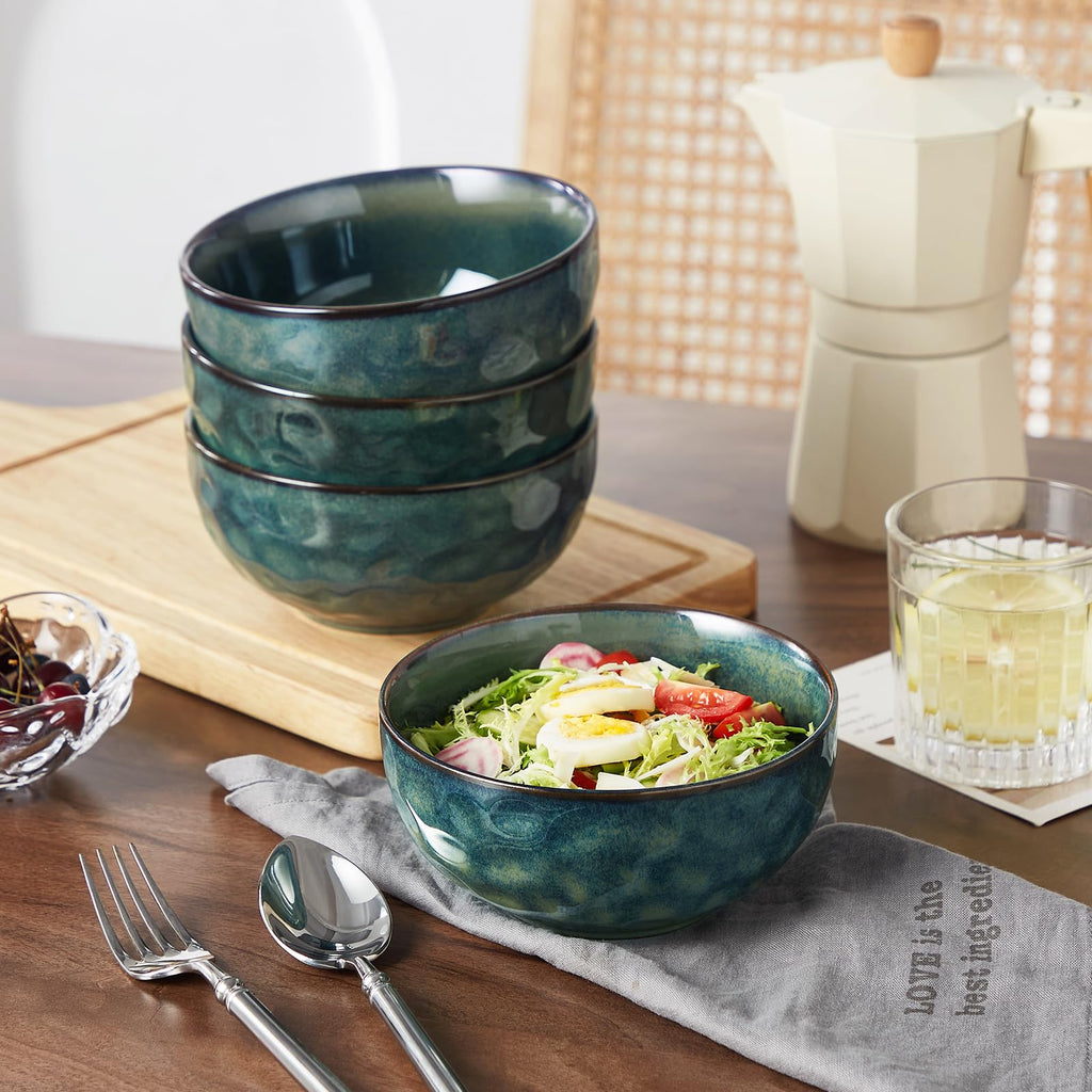 Ceramic Green Bowls Set of 4 V18442