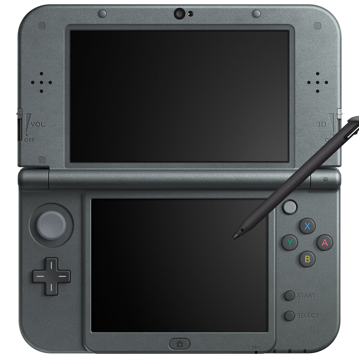 Metallic Black Nintendo 3DS LL J922336