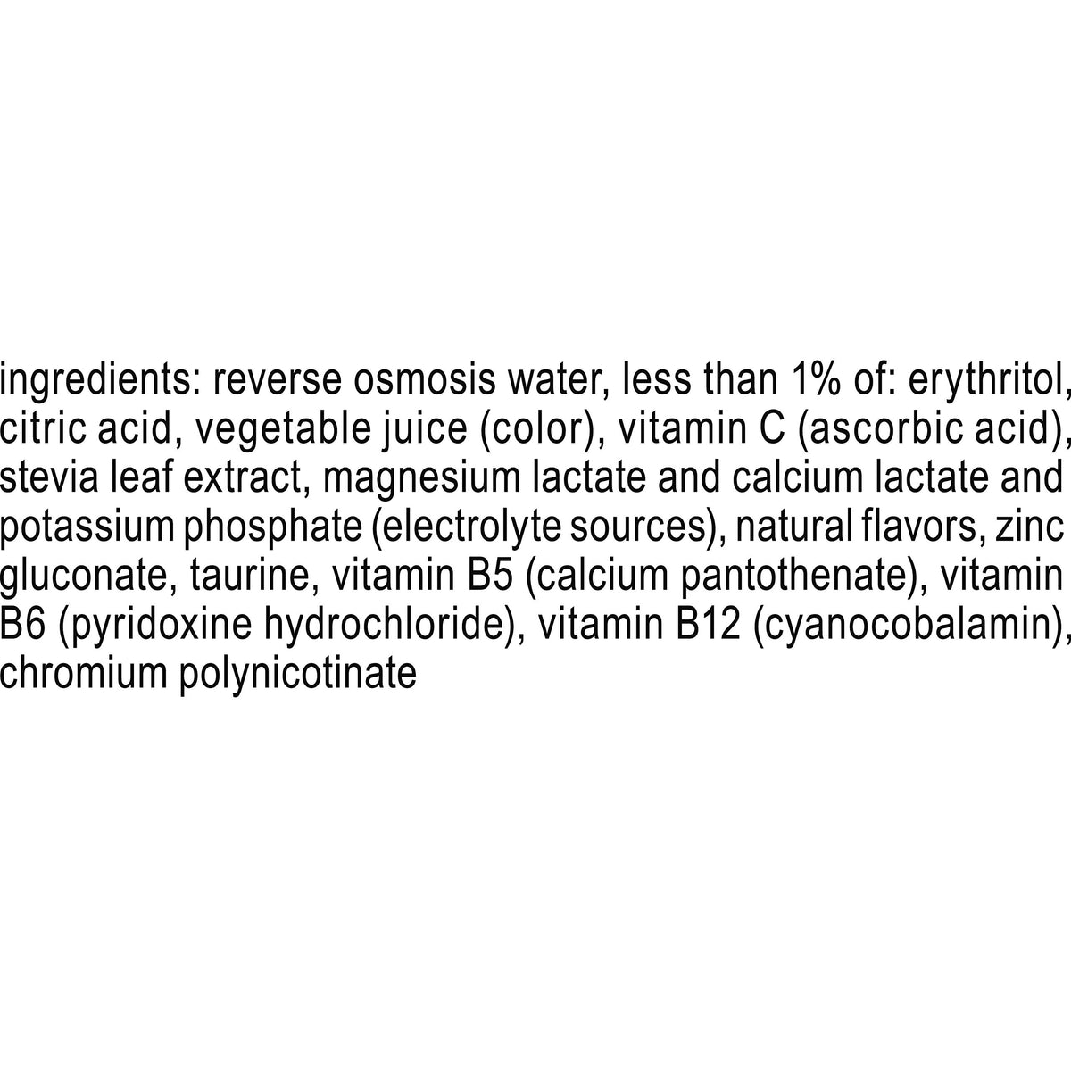 vitaminwater zero Power-C, 20 fl oz, 24 Pack D9487