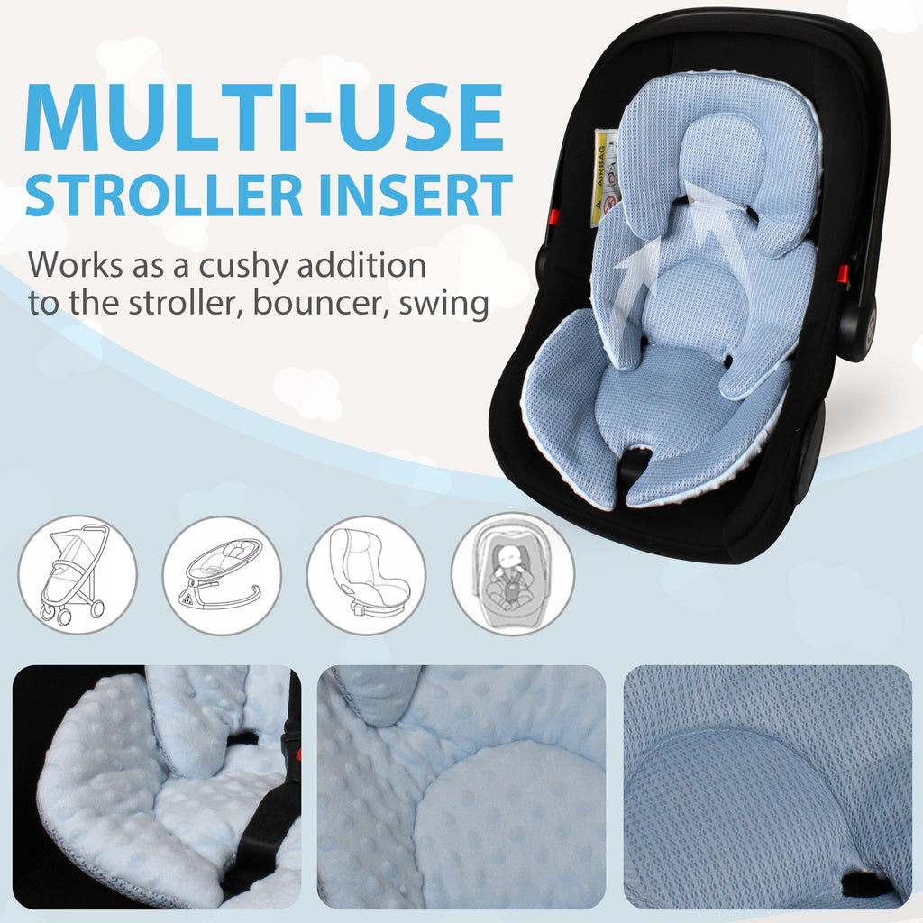 Infant Carseat Insert 2-in-1 Reversible Support Pad G969