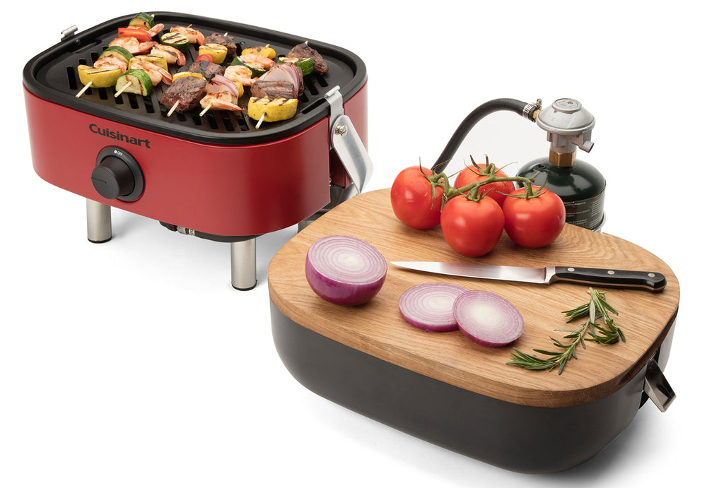 Portable Gas Grill and Stainless Steel Melting Dome X735874