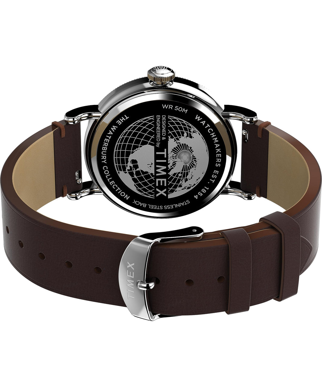 39mm Men’s Analog Watch Stainless Steel 100M Water Resistance R49104