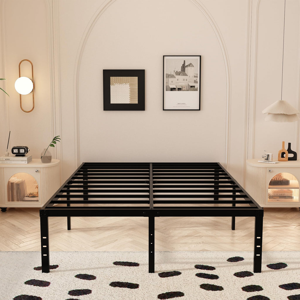 Queen Size 18 Inch Metal Bed Frame U9069