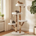 Cat Tree Tower with Scratching Post U732788