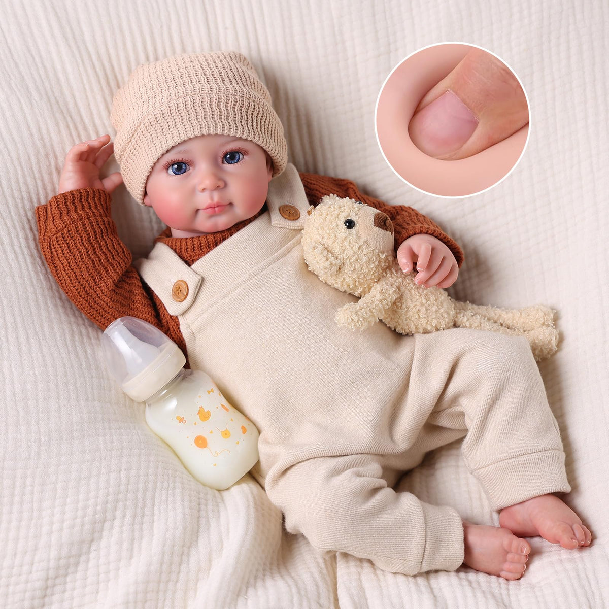 20 Inch Soft Body Reborn Baby Dolls Boy C7838