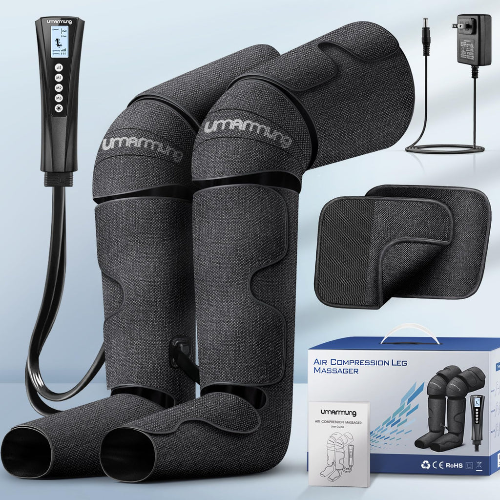 Air Compression Leg Massager with Heat W286