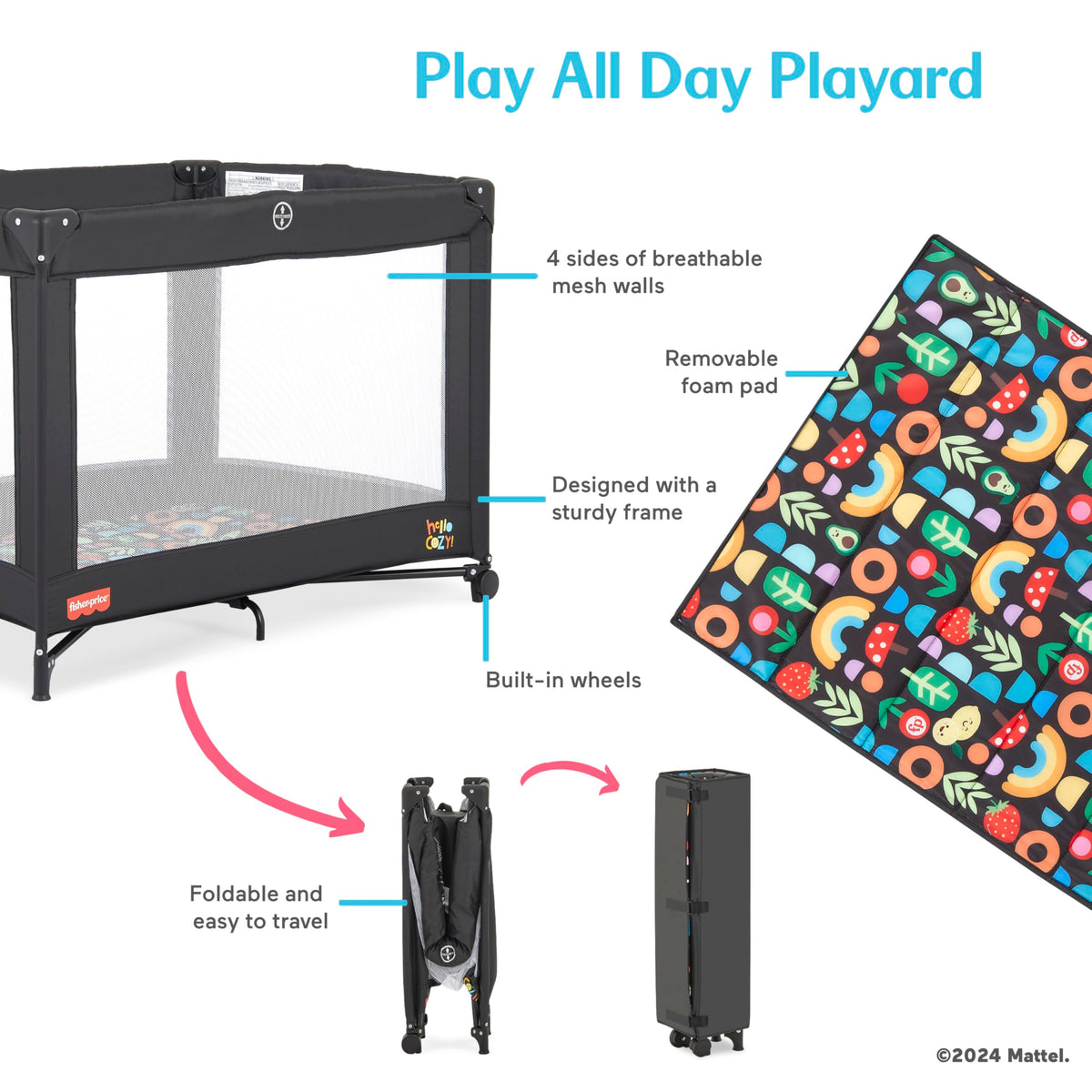 Foldable Playard H954