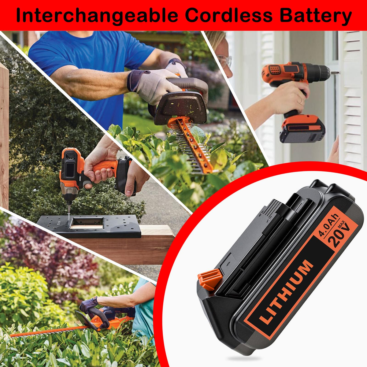 20V 4.0Ah Lithium Battery N5721