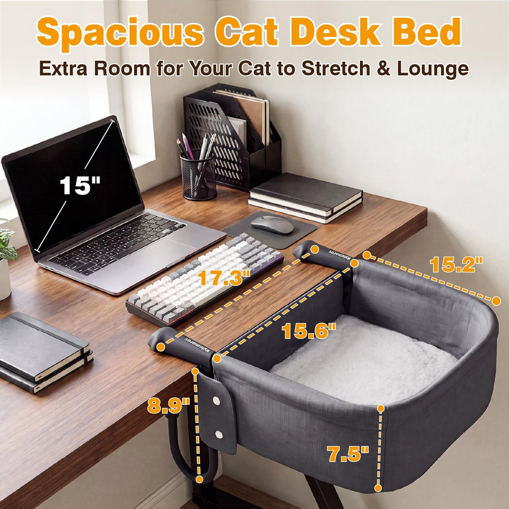 Cat Desk Bed for Large Cats 50lbs V757
