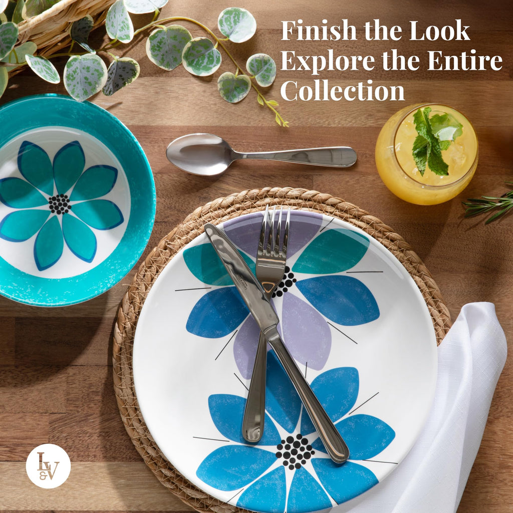12-Piece Melamine Dinnerware Set U7864