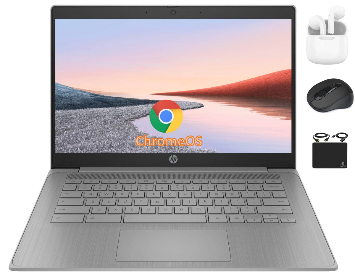 14" HD Chromebook, Quad-Core Celeron, 4GB RAM, 192GB Storage P8474