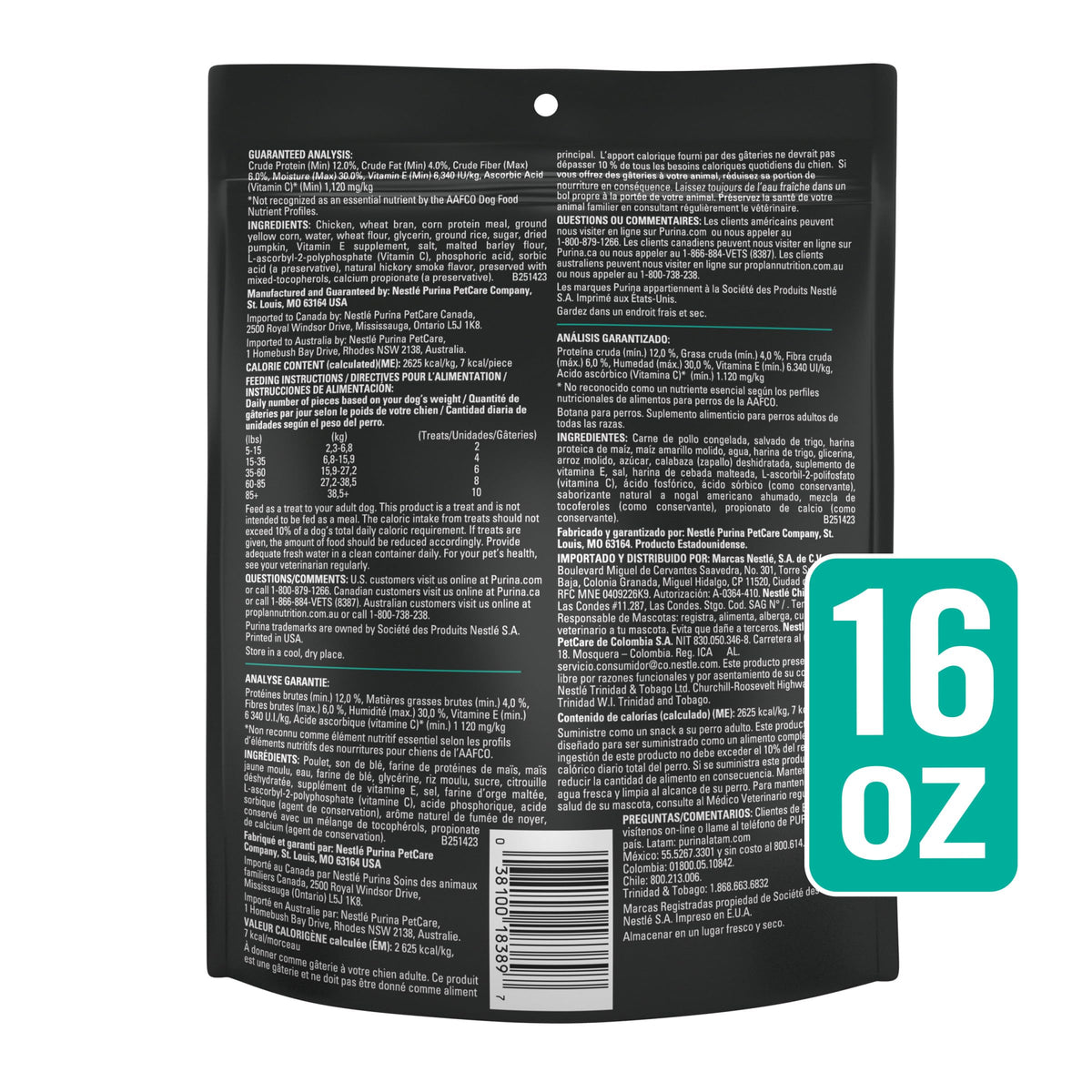 Dog Treats 16 oz V795644