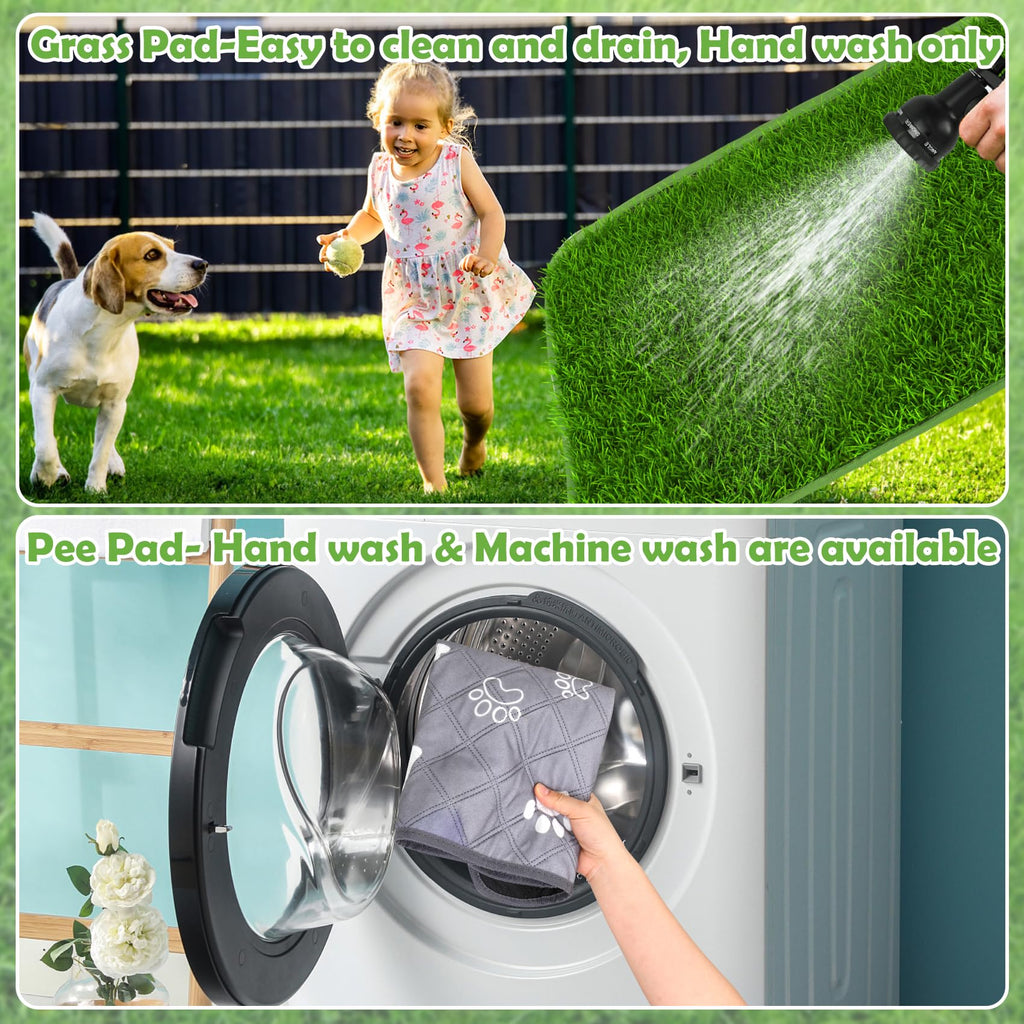 Washable Artificial Grass Dog Training Pad H13255