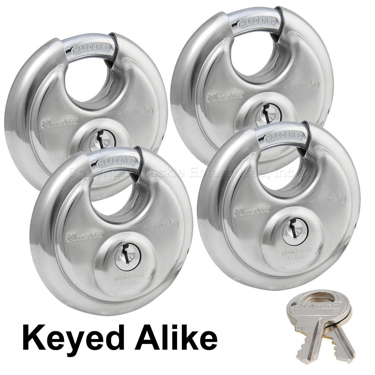 Stainless Steel Keyed Alike Padlocks A609