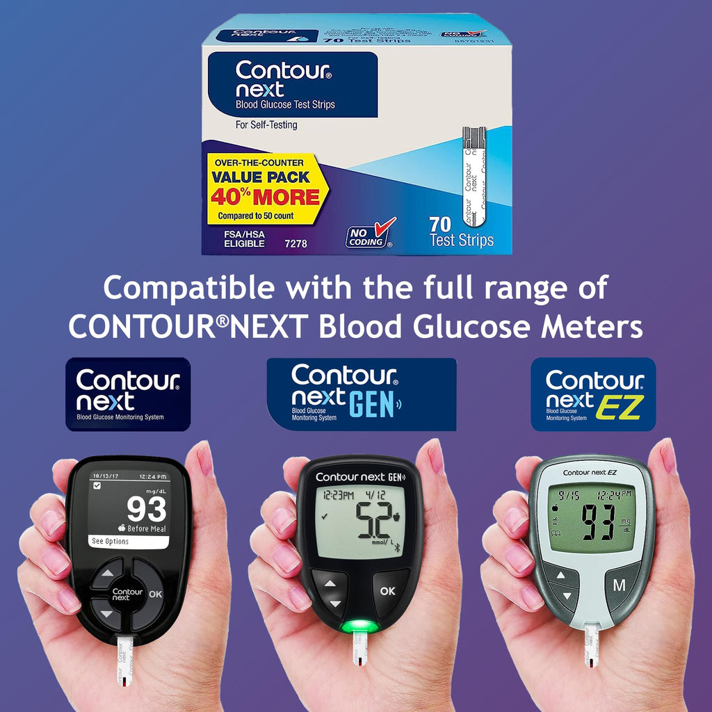Blood Glucose Test Strips 70 Count B25710