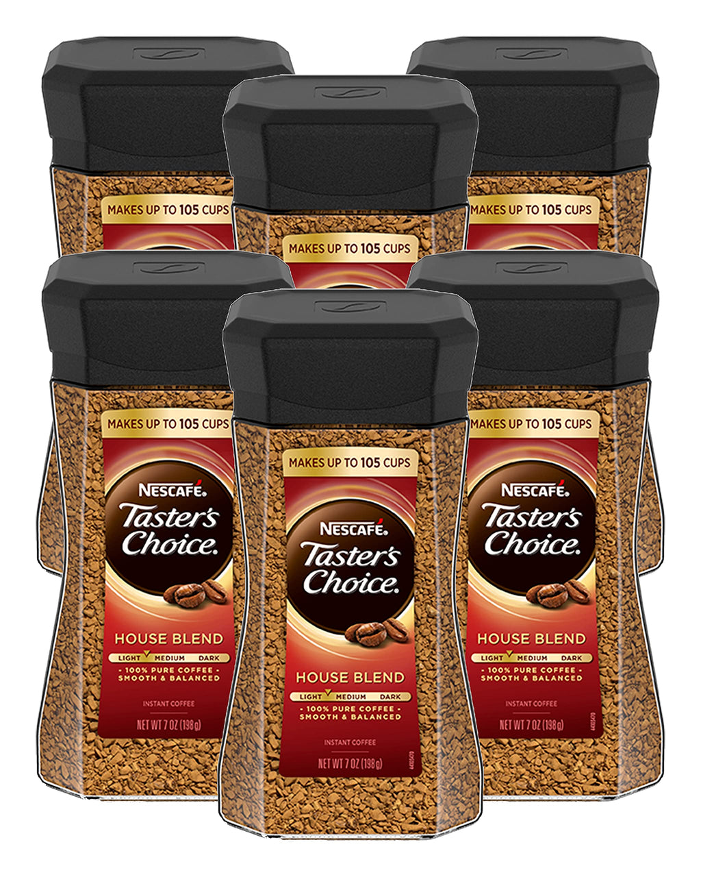 Instant Coffee 7 Ounce (Pack of 6) R195403