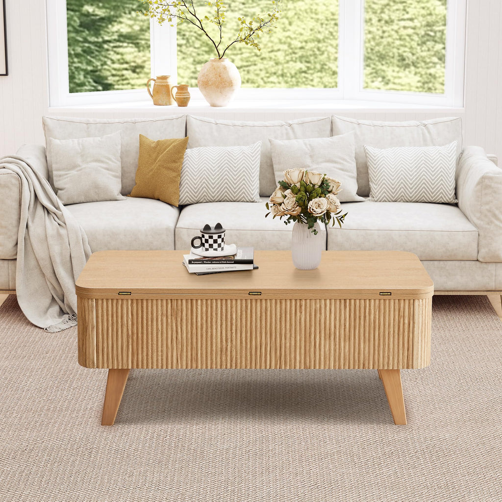 3 in 1 Lift Top Convertible Coffee Table with Storage L2241