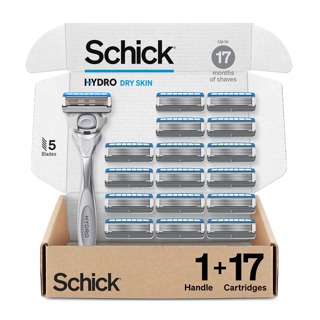 5-Blade Mens Razors with 17 Refills Z223070