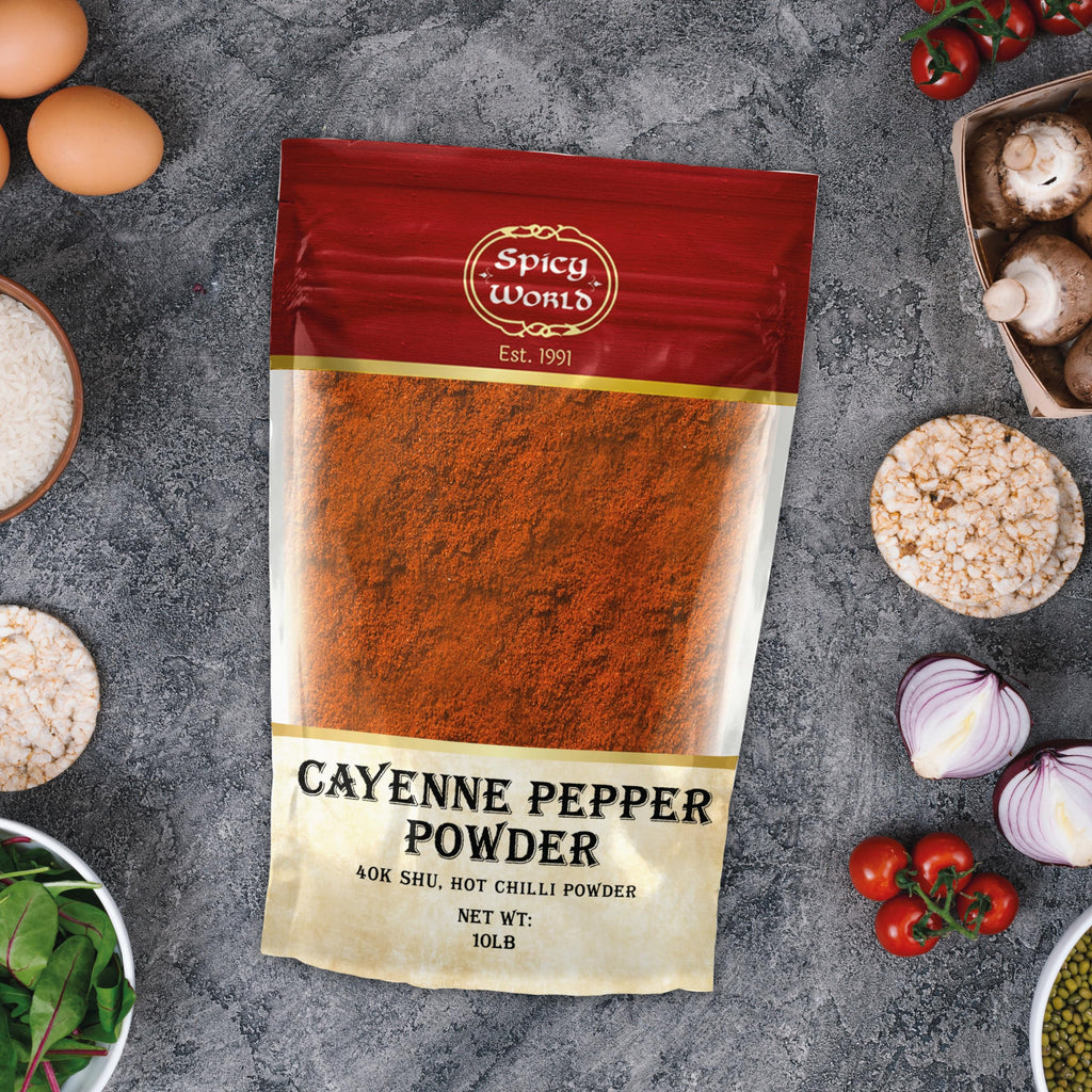 Cayenne Pepper Powder 10 Pound Bulk Bag N46896